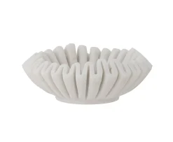 Bloomingville Harmonia Skål Marmor White Ø17