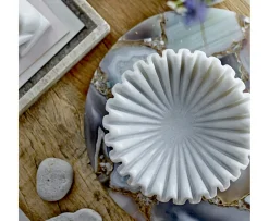 Bloomingville Harmonia Skål Marmor White Ø17