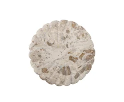 Bloomingville Marlie Bricka Marmor Nature Ø23