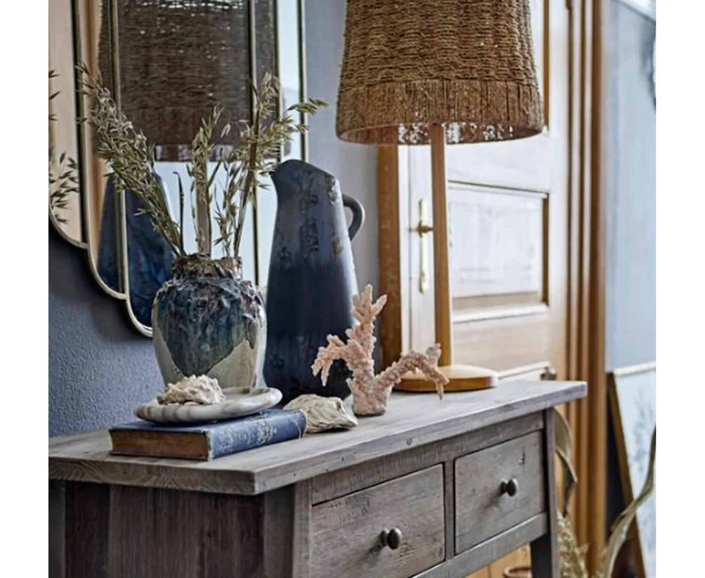 Bloomingville Mas Väggspegel Brass 80x63