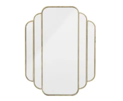 Bloomingville Mas Väggspegel Brass 80x63
