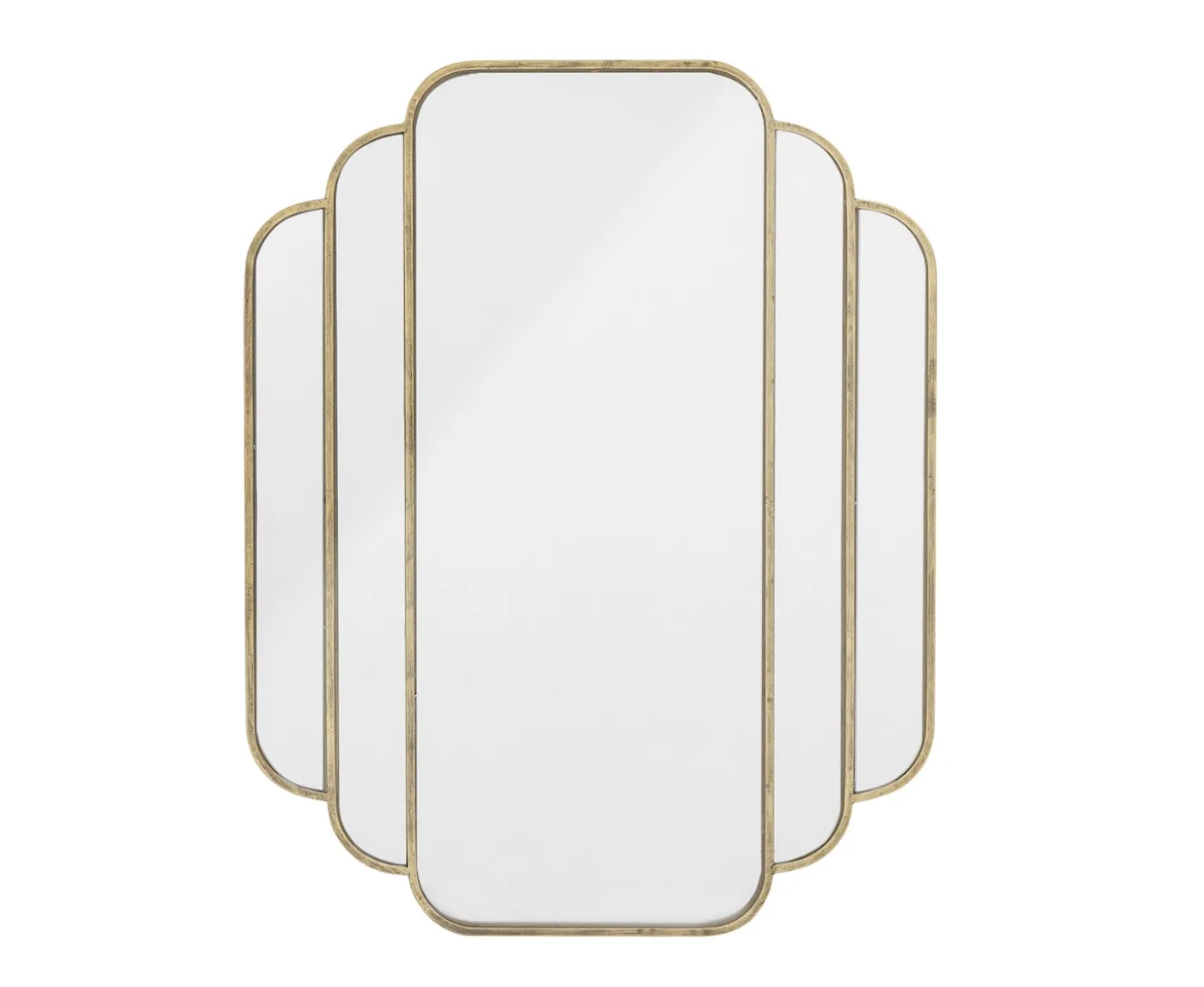 Bloomingville Mas Väggspegel Brass 80x63