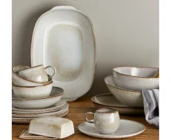 Bloomingville Sandrine 12-del Servis Set Nature