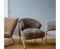 Bloomingville Camino Loungestol Brown 68x80x70