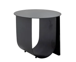 Bloomingville Cher Sidobord Black Ø43
