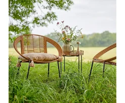 Bloomingville Dudine Loungeset Nature inkl. bord