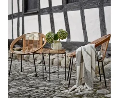 Bloomingville Dudine Loungeset Nature inkl. bord