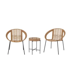 Bloomingville Dudine Loungeset Nature inkl. bord