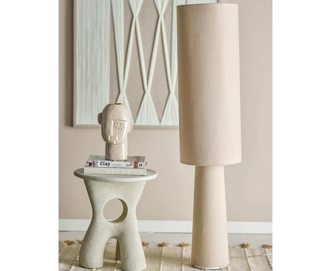 Bloomingville Emmie Golvlampa Nature 120cm