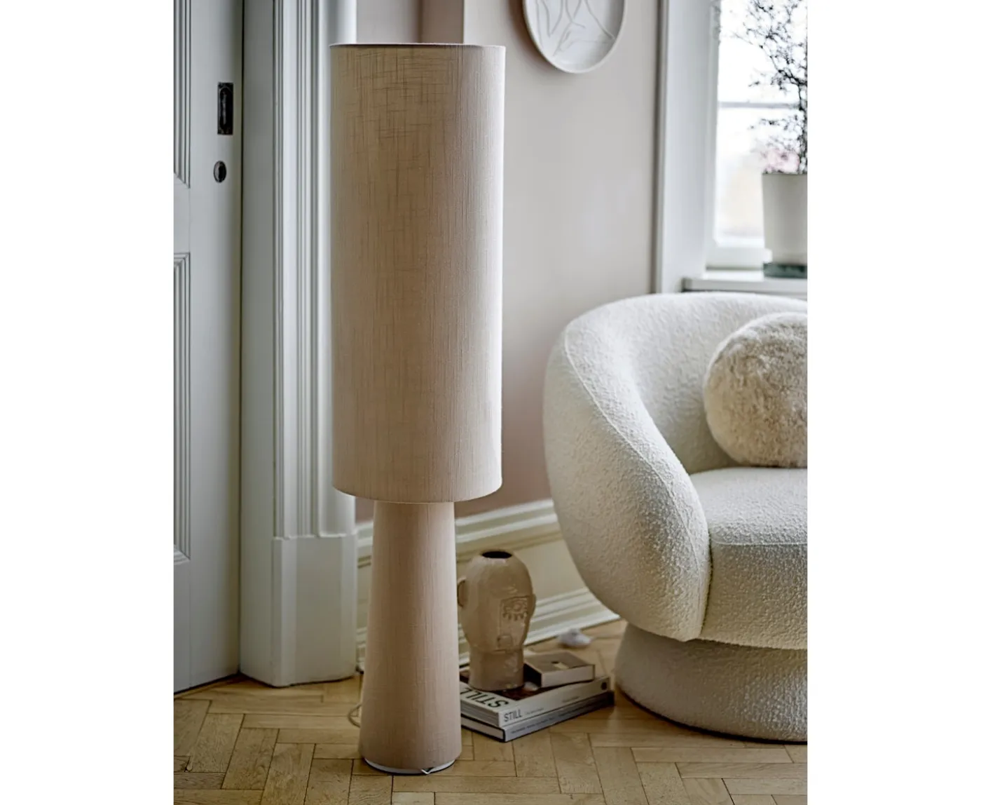 Bloomingville Emmie Golvlampa Nature 120cm