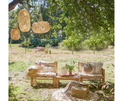 Bloomingville Korfu Sittpuff Modul Nature