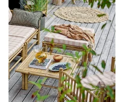 Bloomingville Korfu Sittpuff Modul Nature