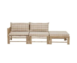 Bloomingville Korfu Sittpuff Modul Nature