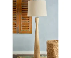 Bloomingville Leonor Golvlampa Natur 130cm