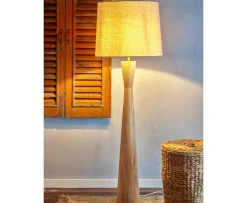 Bloomingville Leonor Golvlampa Natur 130cm
