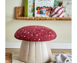Bloomingville Lue Sittpuff Red 30x37