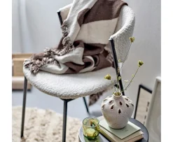 Bloomingville Marlo Matstol Bouclé Vit