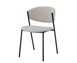 Bloomingville Marlo Matstol Bouclé Vit