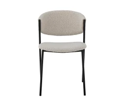 Bloomingville Marlo Matstol Bouclé Vit