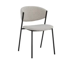 Bloomingville Marlo Matstol Bouclé Vit