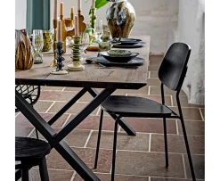 Bloomingville Monza Matstol Svart