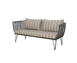 Bloomingville Mundo Loungesoffa Stripe Green 175cm
