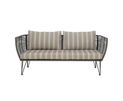 Bloomingville Mundo Loungesoffa Stripe Green 175cm