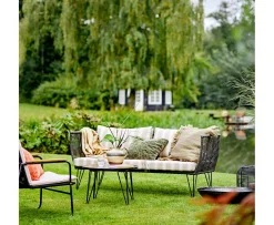 Bloomingville Mundo Loungesoffa Stripe Green 175cm