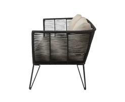 Bloomingville Mundo Loungesoffa Svart/Natur 175cm