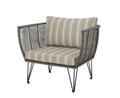Bloomingville Mundo Loungestol Stripe Green