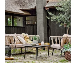 Bloomingville Pavone Loungesoffa Brun 174cm
