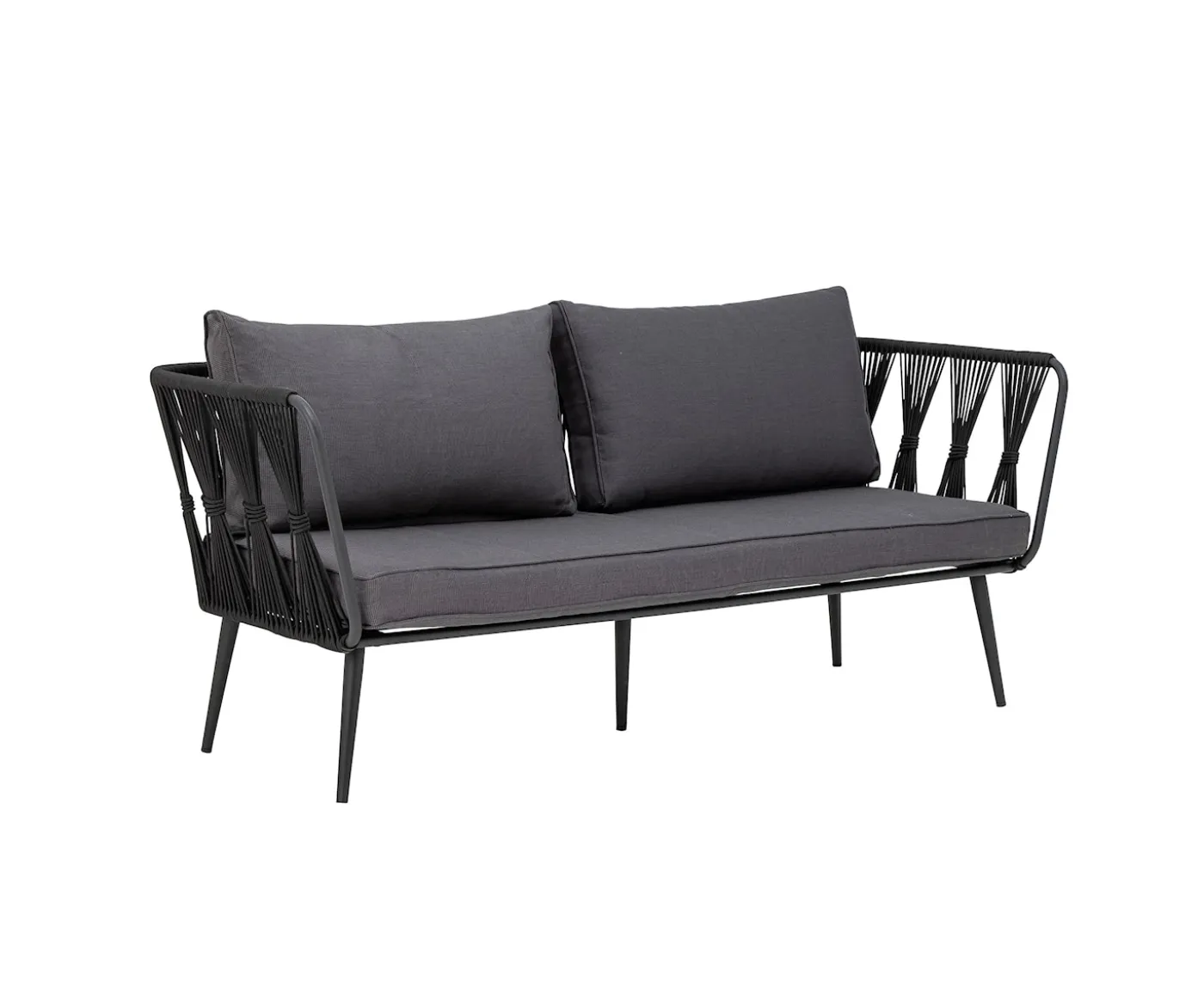Bloomingville Pavone Loungesoffa Svart 174cm