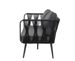 Bloomingville Pavone Loungesoffa Svart 174cm