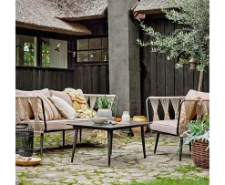 Bloomingville Pavone Loungestol Brun