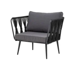 Bloomingville Pavone Loungestol Svart