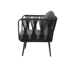 Bloomingville Pavone Loungestol Svart