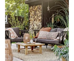 Bloomingville Pavone Loungestol Svart