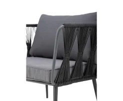 Bloomingville Pavone Loungestol Svart