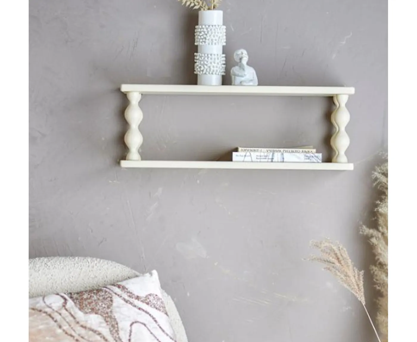 Bloomingville Salino Vägghylla White 60x21