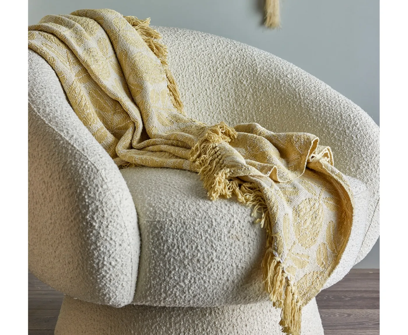 Bloomingville Ted Loungestol Vit