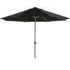 Brafab Abriola Parasoll Charcoal Black 330cm