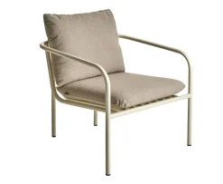 Brafab Bendt Loungefotölj Pearl White/Teddy Beige