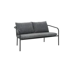 Brafab Bendt 2-sits Soffa Black/Teddy Ant 138cm