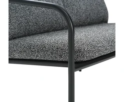 Brafab Bendt 2-sits Soffa Black/Teddy Ant 138cm