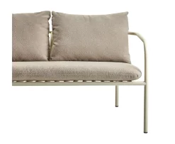 Brafab Bendt 2-sits Soffa Pearl White/Teddy Beige 138cm