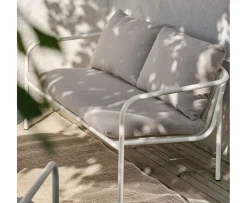 Brafab Bendt 2-sits Soffa Pearl White/Teddy Beige 138cm
