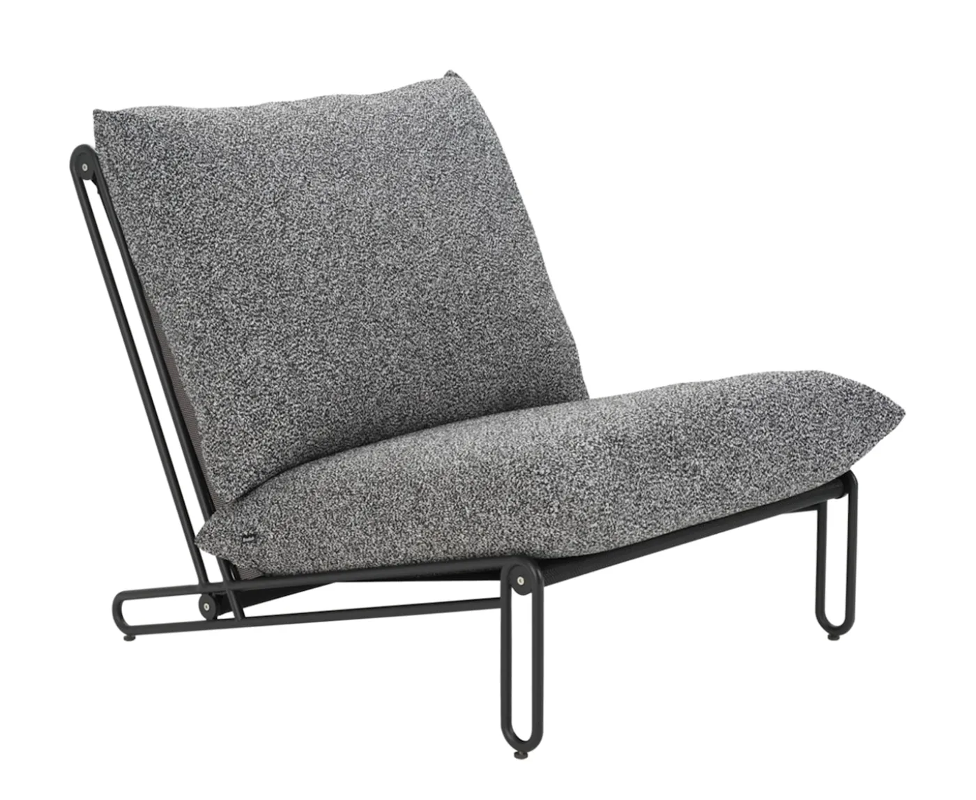 Brafab Blixt Loungestol Black/Teddy Ant