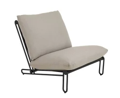 Brafab Blixt Loungetol Svart/Cley beige