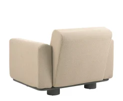 Brafab Bolster Loungefotölj Anthracite/Teddy Beige