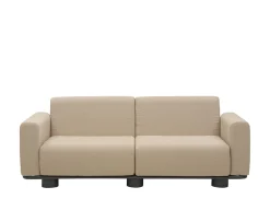 Brafab Bolster 2,5-sits Soffa Anthracite/Teddy Beige 209cm